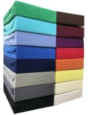 Visaggio Spannbettlaken Jersey Baumwolle 100% 25 cm Steghöhe Bild 2