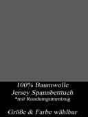 Visaggio Spannbettlaken Jersey Baumwolle 100% 25 cm Steghöhe Bild 3