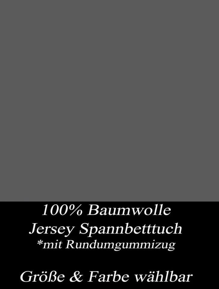 Visaggio Spannbettlaken Jersey Baumwolle 100% 25 cm Steghöhe - Bild 3