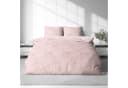 Visaggio Wendebettwäsche 100% Baumwolle Rosa Weiß Rauten Design Bild 4