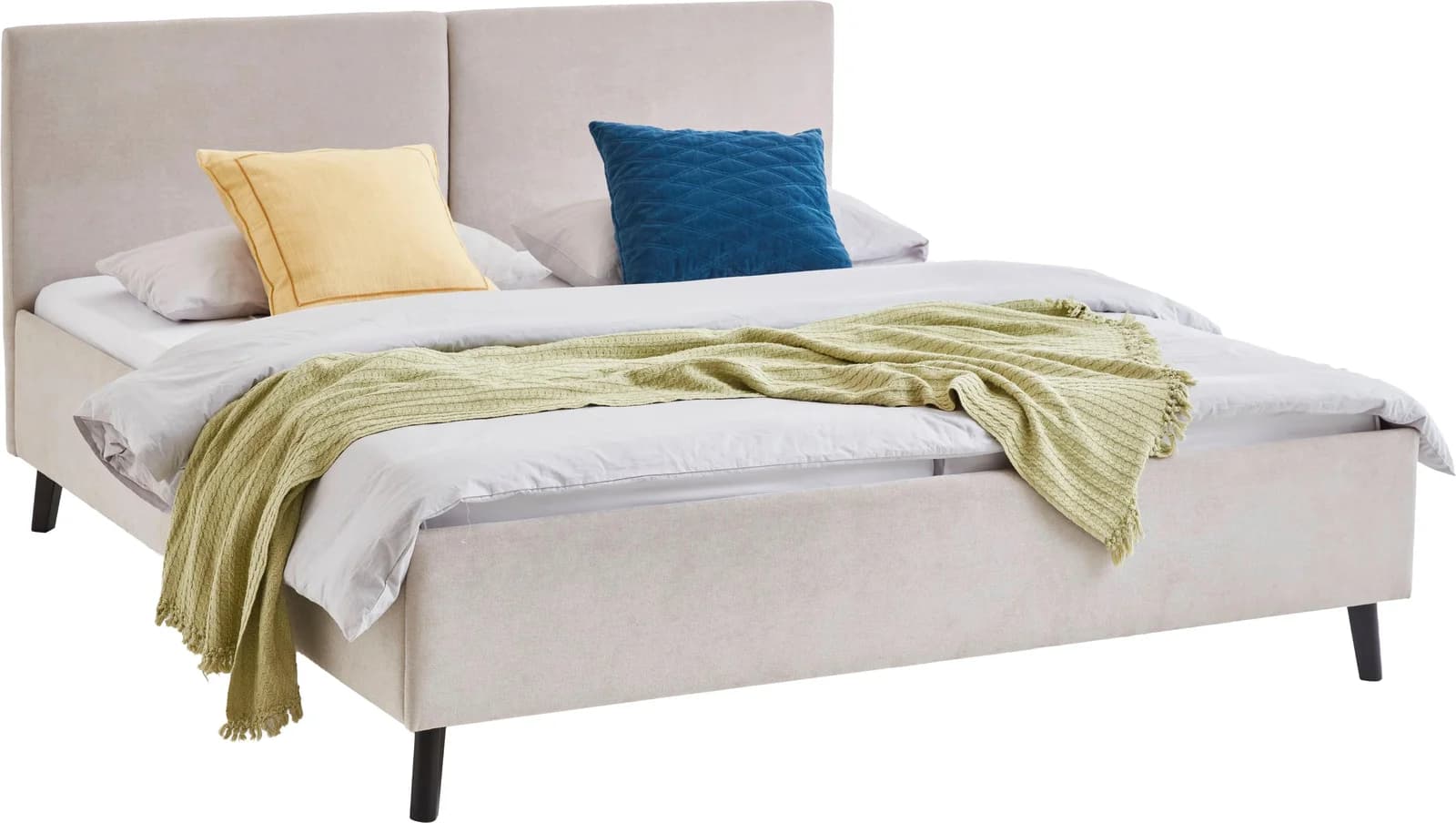 Meise Möbel Polsterbett Piano beige 180x200 cm