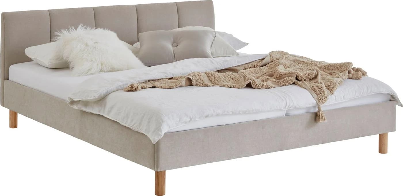 Meise Möbel Polsterbett Joker beige 180x200 cm - Bild 2