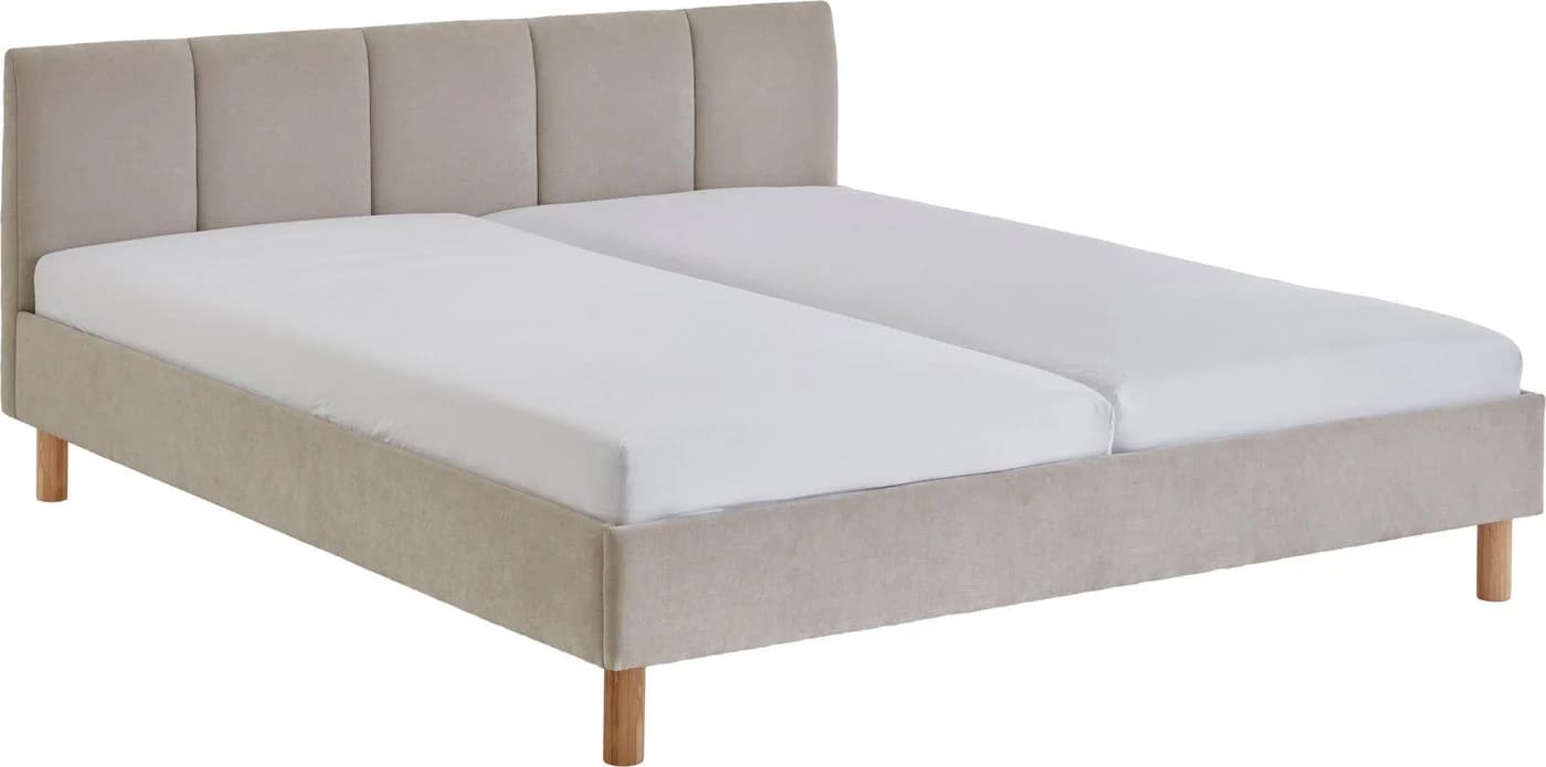 Meise Möbel Polsterbett Joker beige 180x200 cm - Bild 4