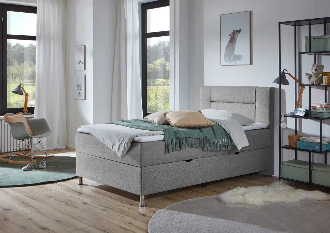 Boxbett INOSIGN Escalon mit Bettkasten und Topper - Bild 2