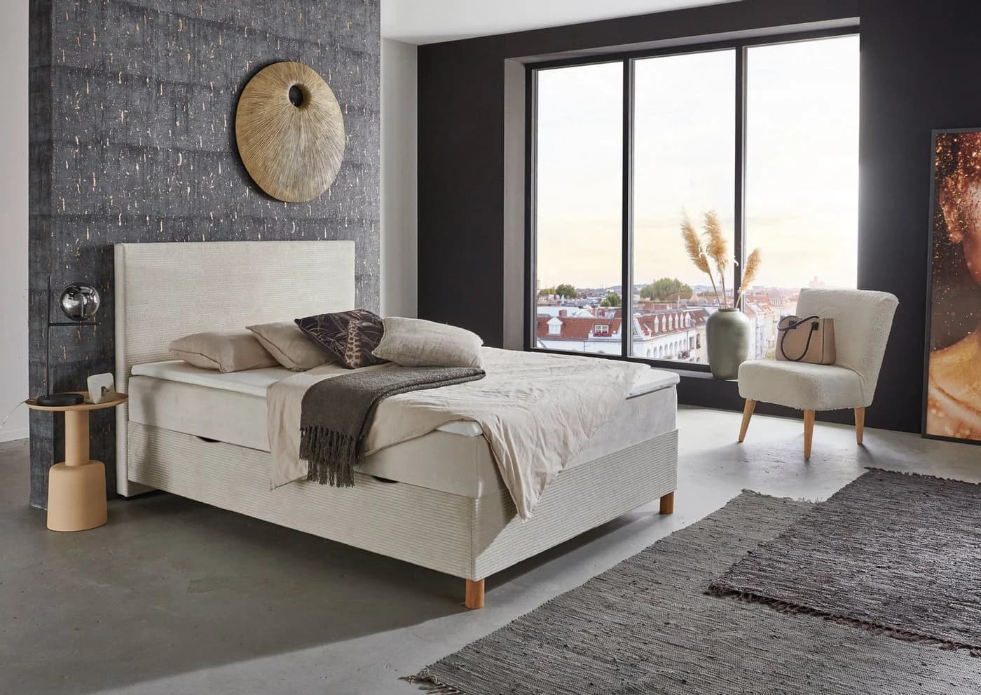 Boxbett Korsika Beige Taschen-Federkernmatratze - Bild 2