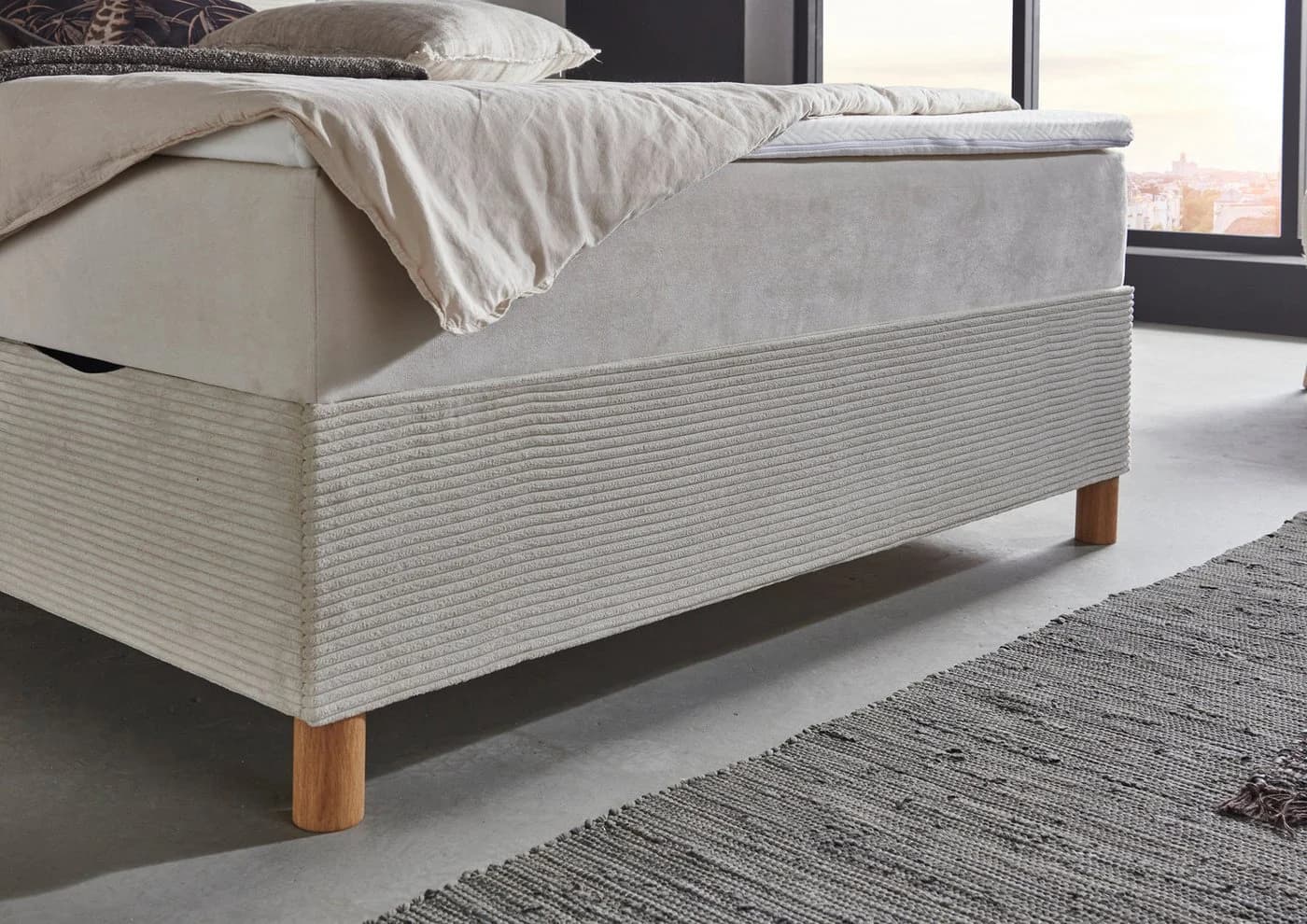 Boxbett Korsika Beige Taschen-Federkernmatratze - Bild 4
