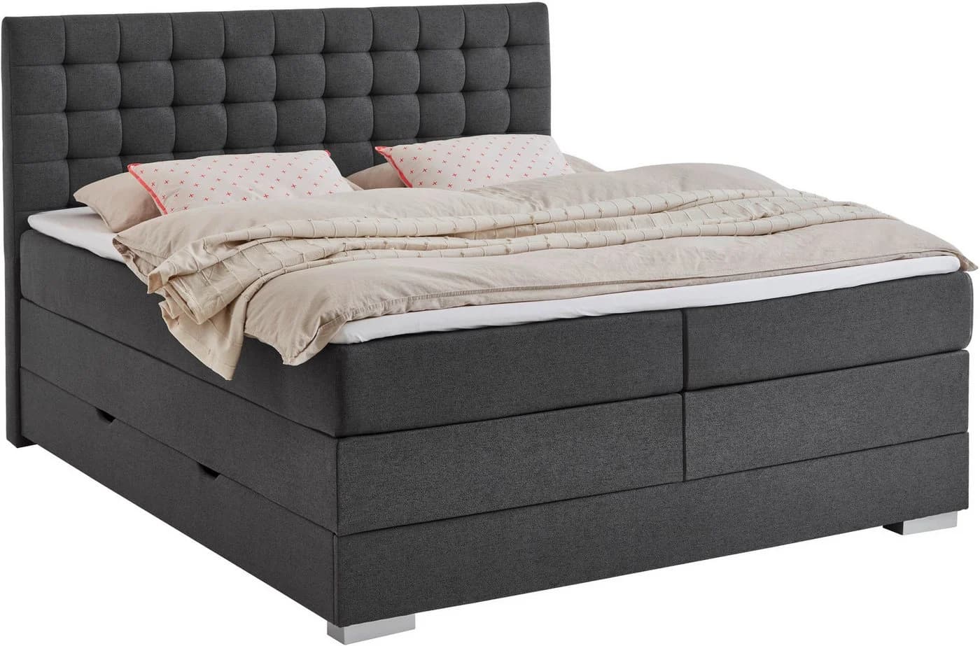 Boxbett Keeva Home Affaire Graphit Bettkasten
