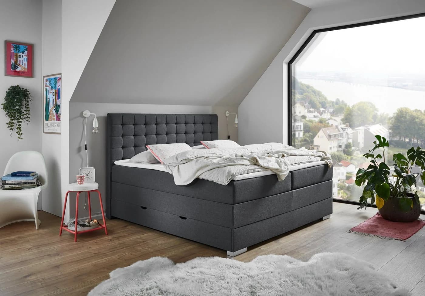 Boxbett Keeva Home Affaire Graphit Bettkasten - Bild 2