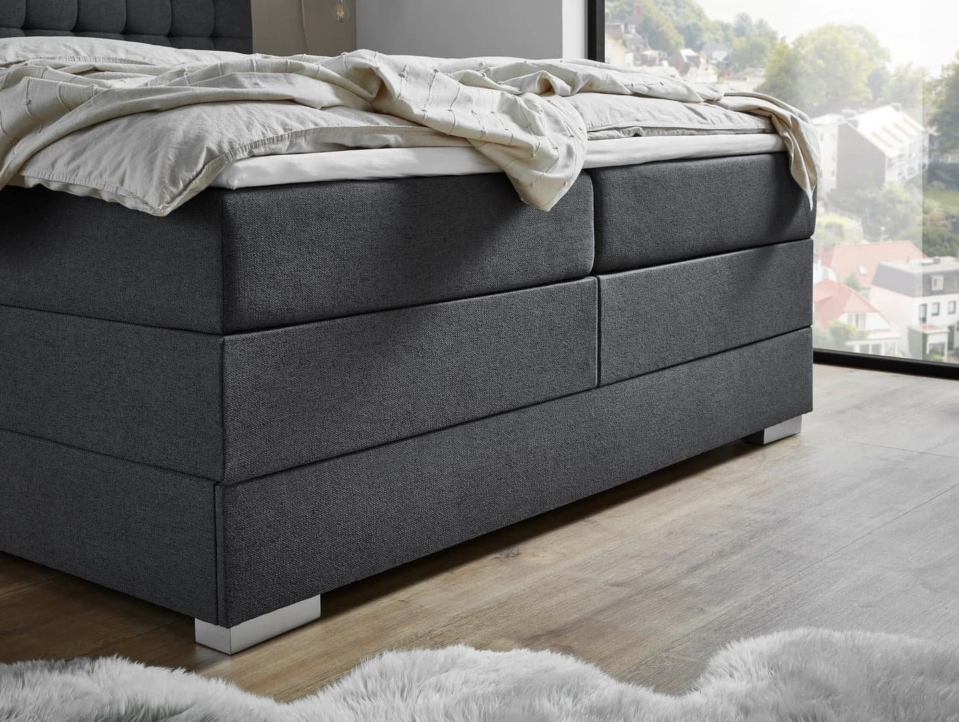 Boxbett Keeva Home Affaire Graphit Bettkasten - Bild 4