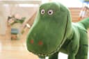 Tinisu Plüschfigur Dinosaurier T-Rex Kuscheltier 40 cm Grün Bild 1