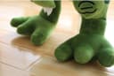 Tinisu Plüschfigur Dinosaurier T-Rex Kuscheltier 40 cm Grün Bild 4