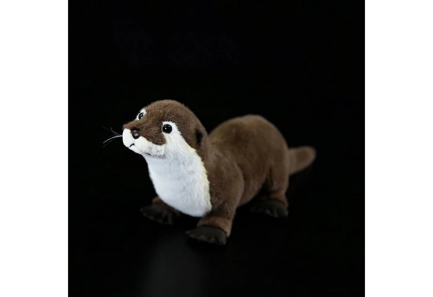 Tinisu Plüschfigur Otter Kuscheltier 42 cm – Realistisches Wildtier Stofftier - Bild 4