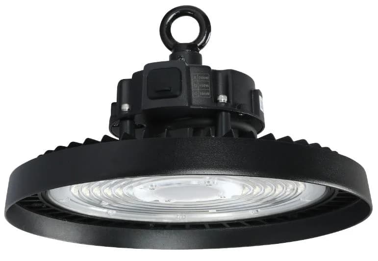 ENOVALITE LED-Highbay-Leuchte UFO 200W 34000lm 4000K Schwarz