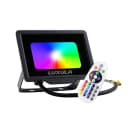 LUXULA LED Wandstrahler RGB Farbwechsel Fluter 10W mit Fernbedienung Bild 2
