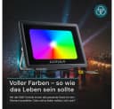 LUXULA RGB LED-Fluter LX400183 50W IP65 Schwarz mit Fernbedienung Bild 3
