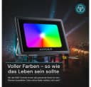 LUXULA RGB LED-Fluter LX400184 100W IP65 Schwarz mit Fernbedienung Bild 3