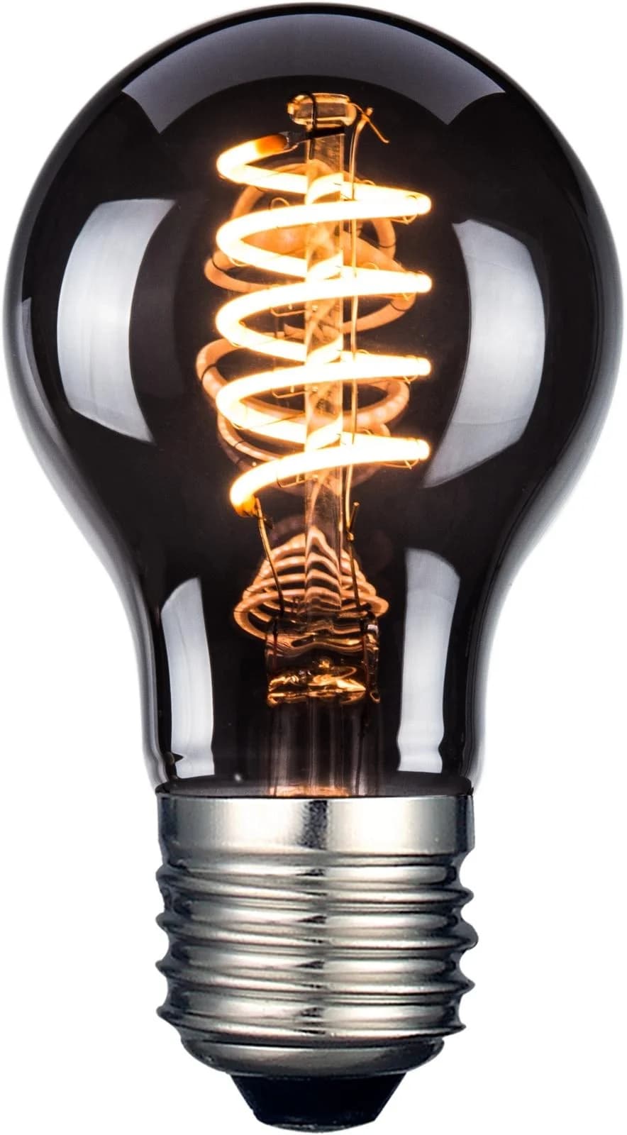 LUXULA LED-Filament-Lampe SPIRAL E27 4W 40lm 1800K dimmbar