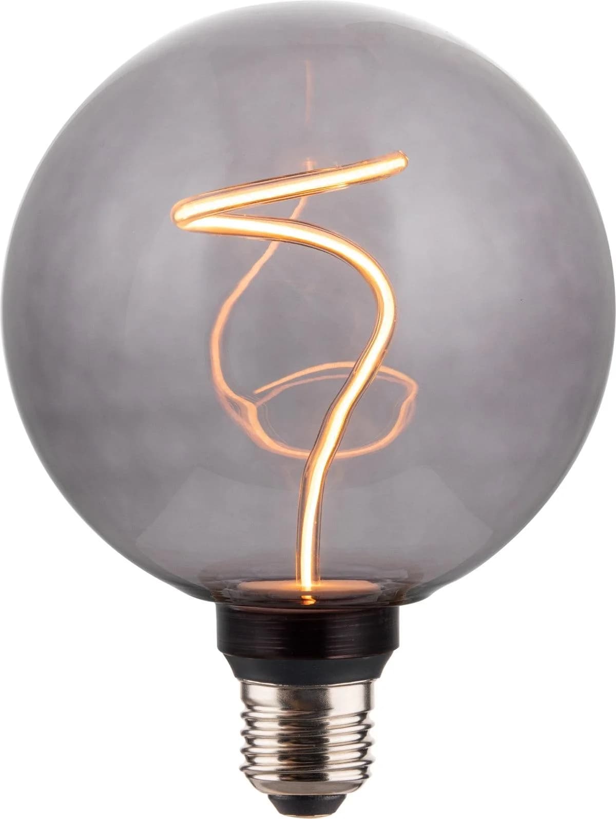 ENOVALITE LED-Filament-Lampe YARN GLOBE Smoke E27 4,9W 200lm 1800K
