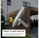 LUXULA LED Flutlichtstrahler 10 W 4000 K Neutralweiß Grau Bild 5
