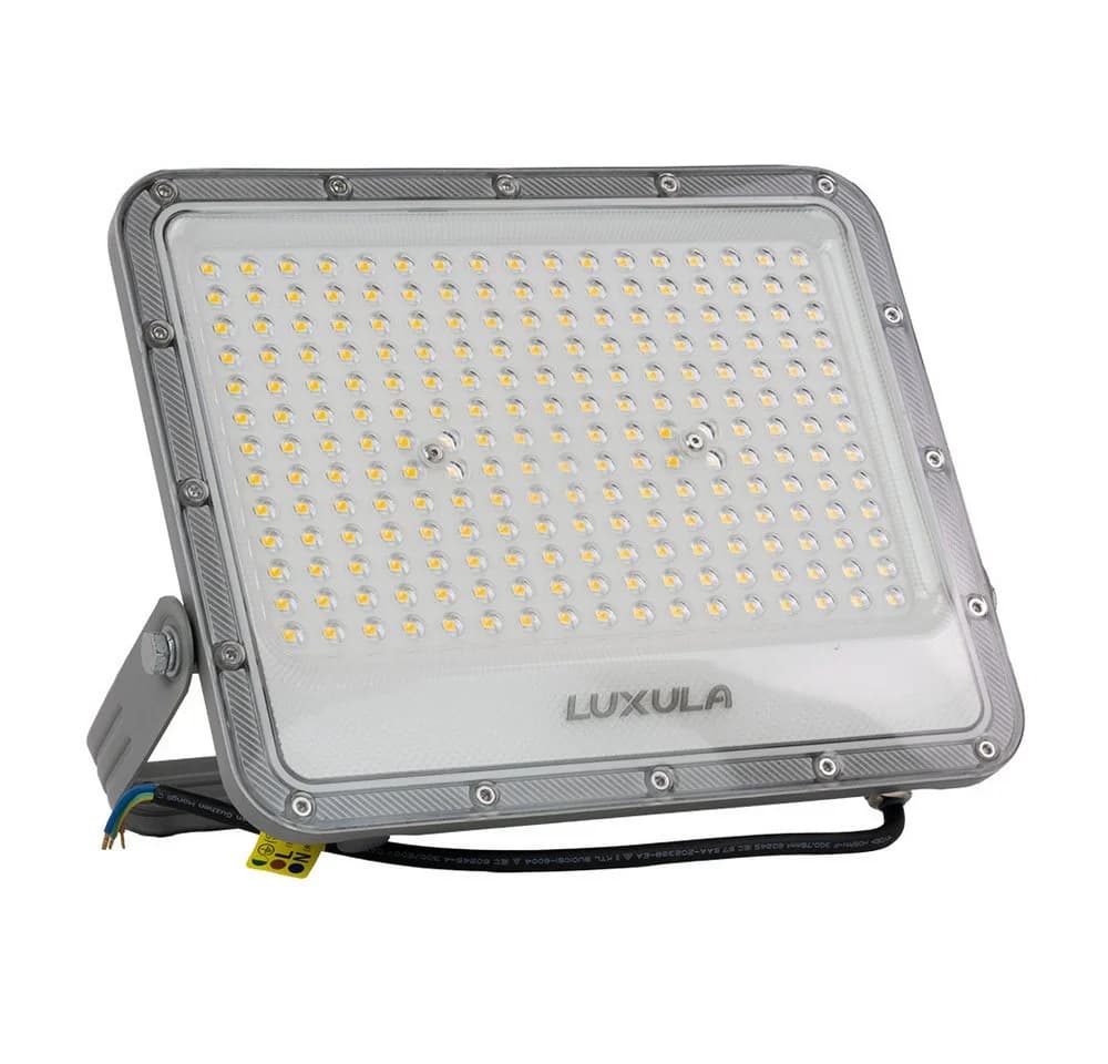 LUXULA LED Flutlichtstrahler 150 W Grau 4000K Neutralweiß - Bild 2