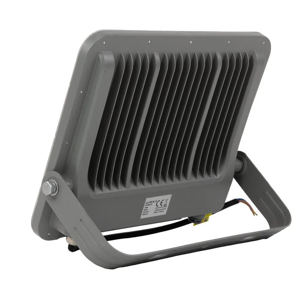 LUXULA LED Flutlichtstrahler 150 W Grau 4000K Neutralweiß - Bild 3