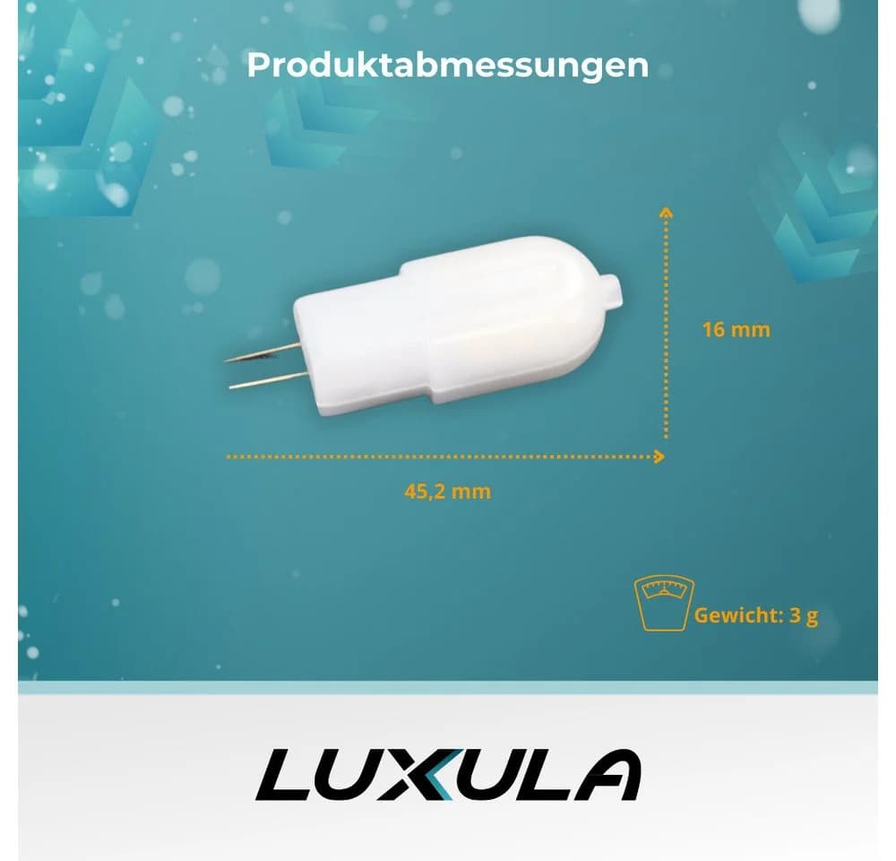 LUXULA LED-Leuchtmittel G4 2 W 4000 K Neutralweiß - Bild 3