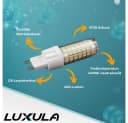 LUXULA LED-Leuchtmittel G9 7W 4000K Neutralweiß Dimmbar Bild 1