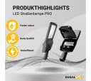 ENOVALITE LED Flutlichtstrahler 150 W Schwarz Warmweiß Bild 1