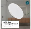 LUXULA LED Deckenleuchte 24W 4000K Neutralweiß IP44 Kunststoff Bild 5