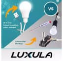 LUXULA LED-Renovierungslampe mit Klemme E27 4000K Weiß Bild 4