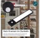 LUXULA LED Unterbauleuchte Schwarz mit Bewegungsmelder und CCT Bild 3