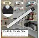 LUXULA LED Unterbauleuchte 40 cm Schwarz CCT einstellbar mit Bewegungsmelder Bild 4