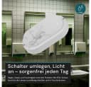 LUXULA LED Wandleuchte Oval Weiß CCT 3000K-6500K 12W Bild 4