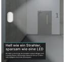 LUXULA LED Wandleuchte Oval Weiß CCT 3000K-6500K 12W Bild 5