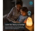 LUXULA LED Nachttischlampe Eisbär Weiß Silikon Dimmbar Akku Bild 5
