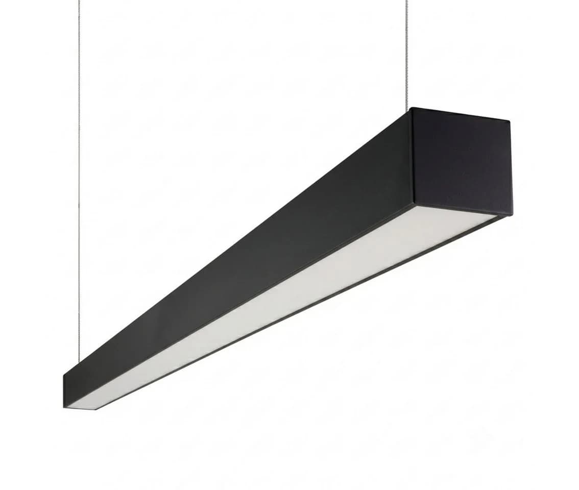 LUXULA LED-Hängeleuchte 40W Schwarz CCT Farbwechsel 120cm - Bild 2