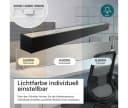 LUXULA LED-Hängeleuchte 40W Schwarz CCT Farbwechsel 120cm Bild 3