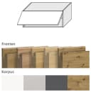 Feldmann-Wohnen Klapphängeschrank Arezzo grifflos weiß / Eiche Artisan Bild 3