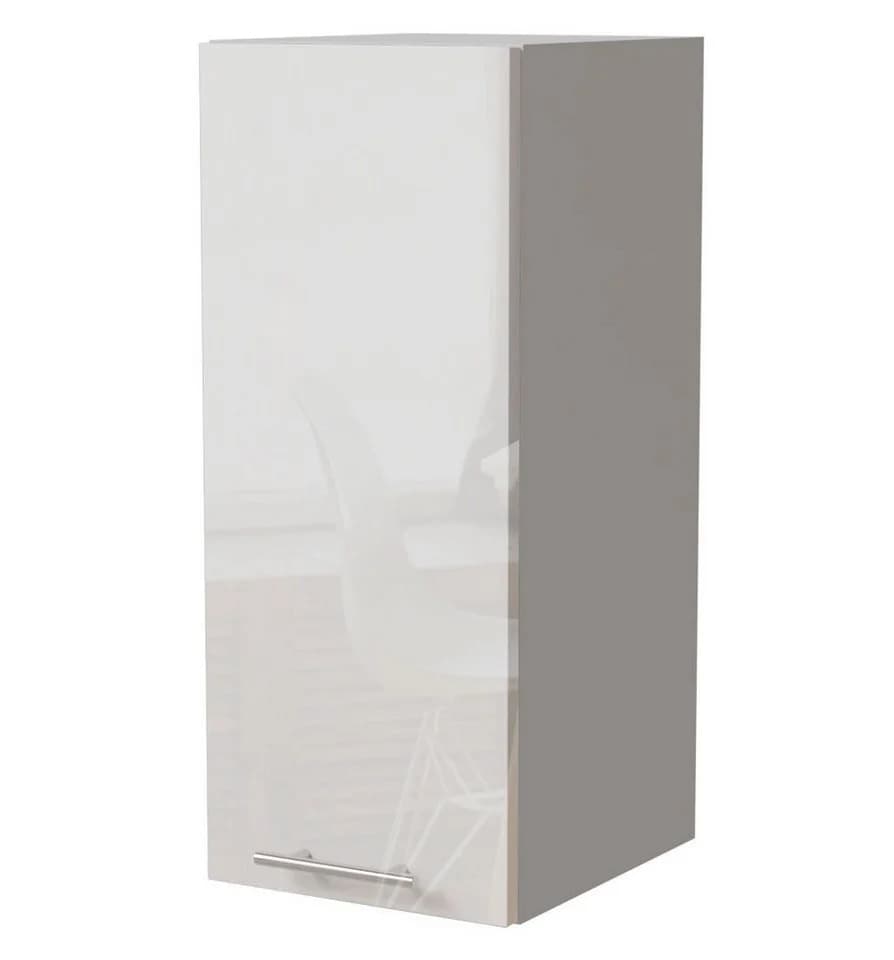 Feldmann-Wohnen Küchenschrank Essen 30cm Weiß Hochglanz Soft-Close - Bild 2