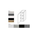 Feldmann-Wohnen Küchenschrank Essen 30cm Weiß Hochglanz Soft-Close Bild 3