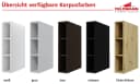 Feldmann-Wohnen Küchenschrank Essen 30cm Weiß Hochglanz Soft-Close Bild 5