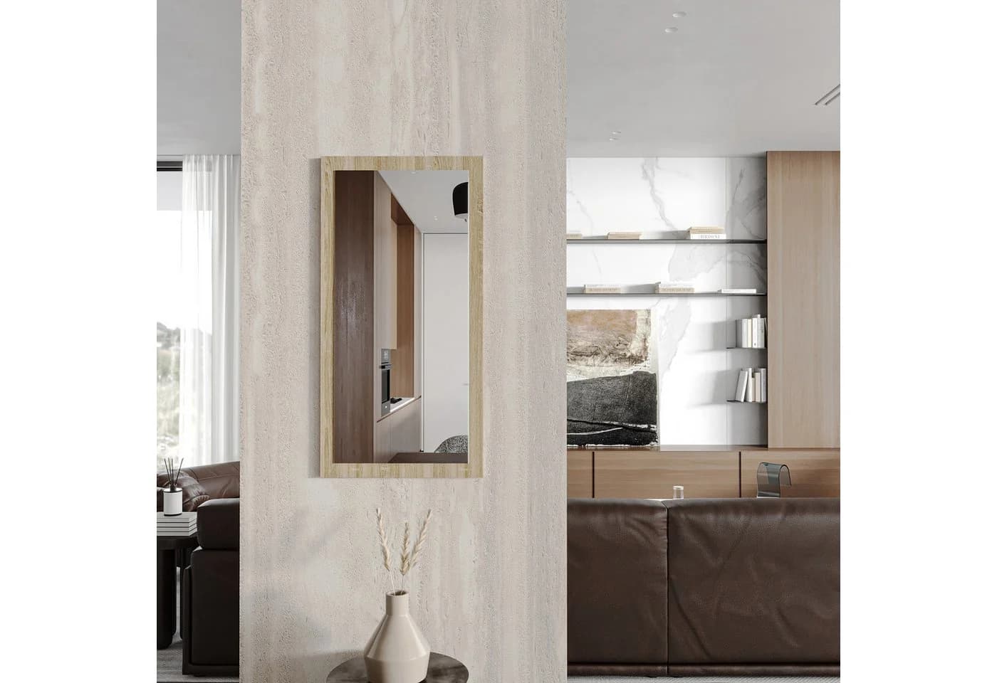 Wandspiegel Doman Modern Holzrahmen - MySpiegel.de - Bild 4