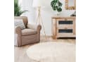 Interiyou Fellteppich Fargo Rund Beige Waschen Bild 1