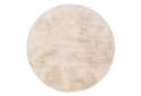 Interiyou Fellteppich Fargo Rund Beige Waschen Bild 2