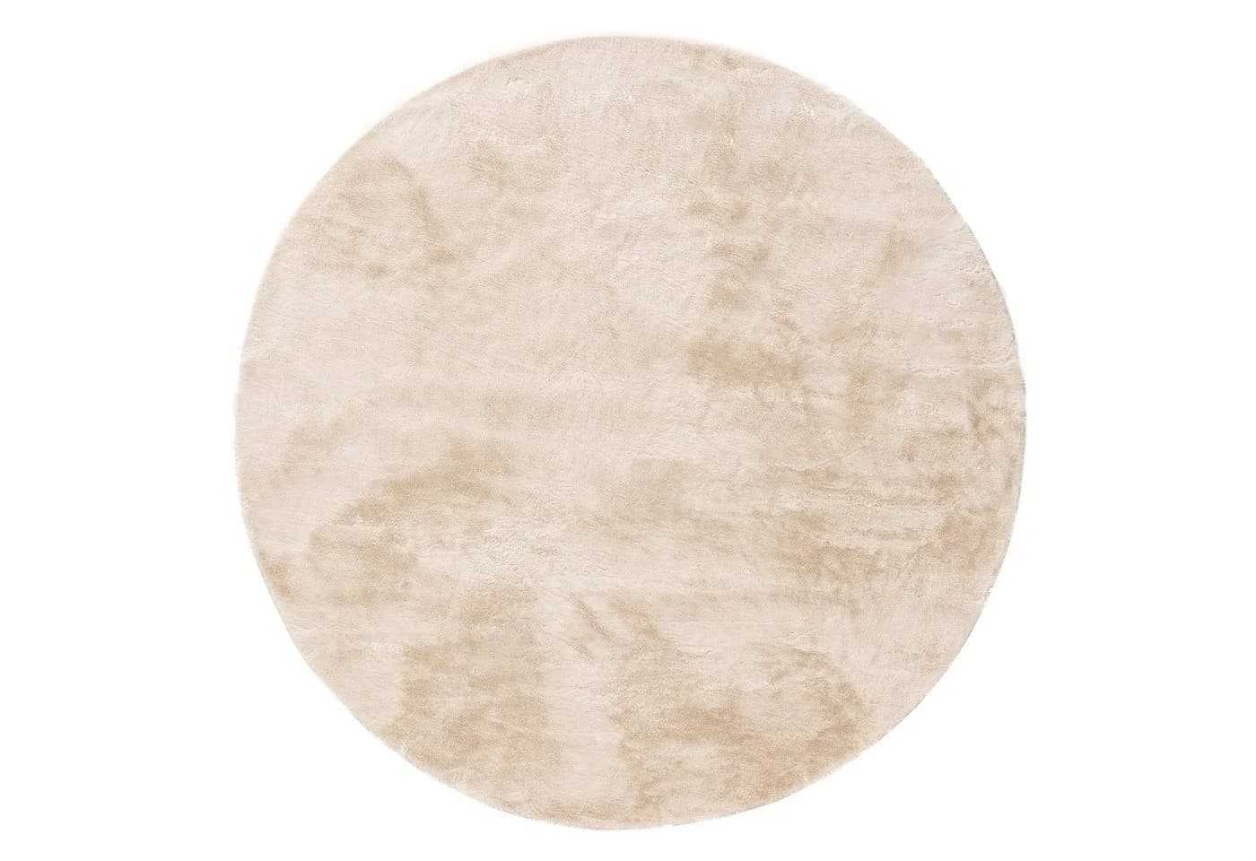 Interiyou Fellteppich Fargo Rund Beige Waschen - Bild 2