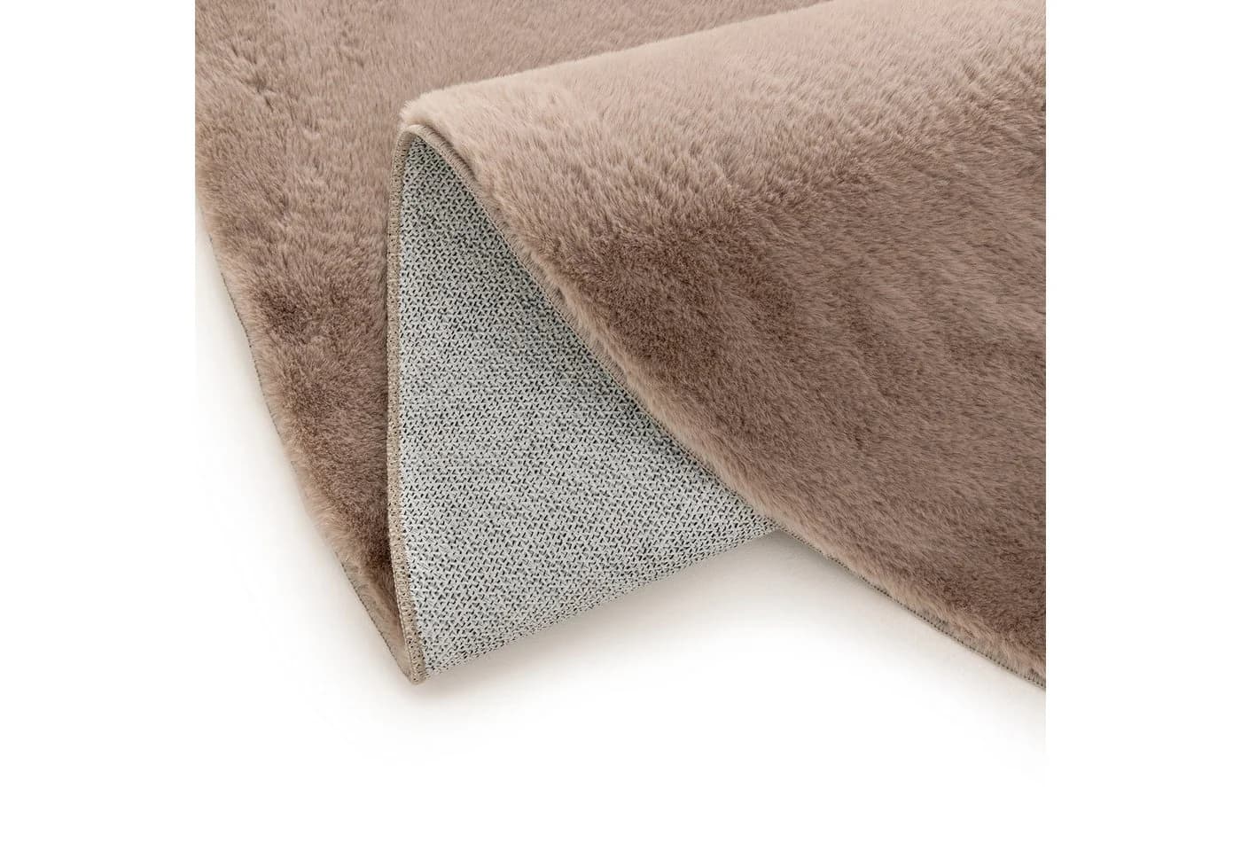 Interiyou Fellteppich Fargo Rund Grau 12mm Flor - Bild 5