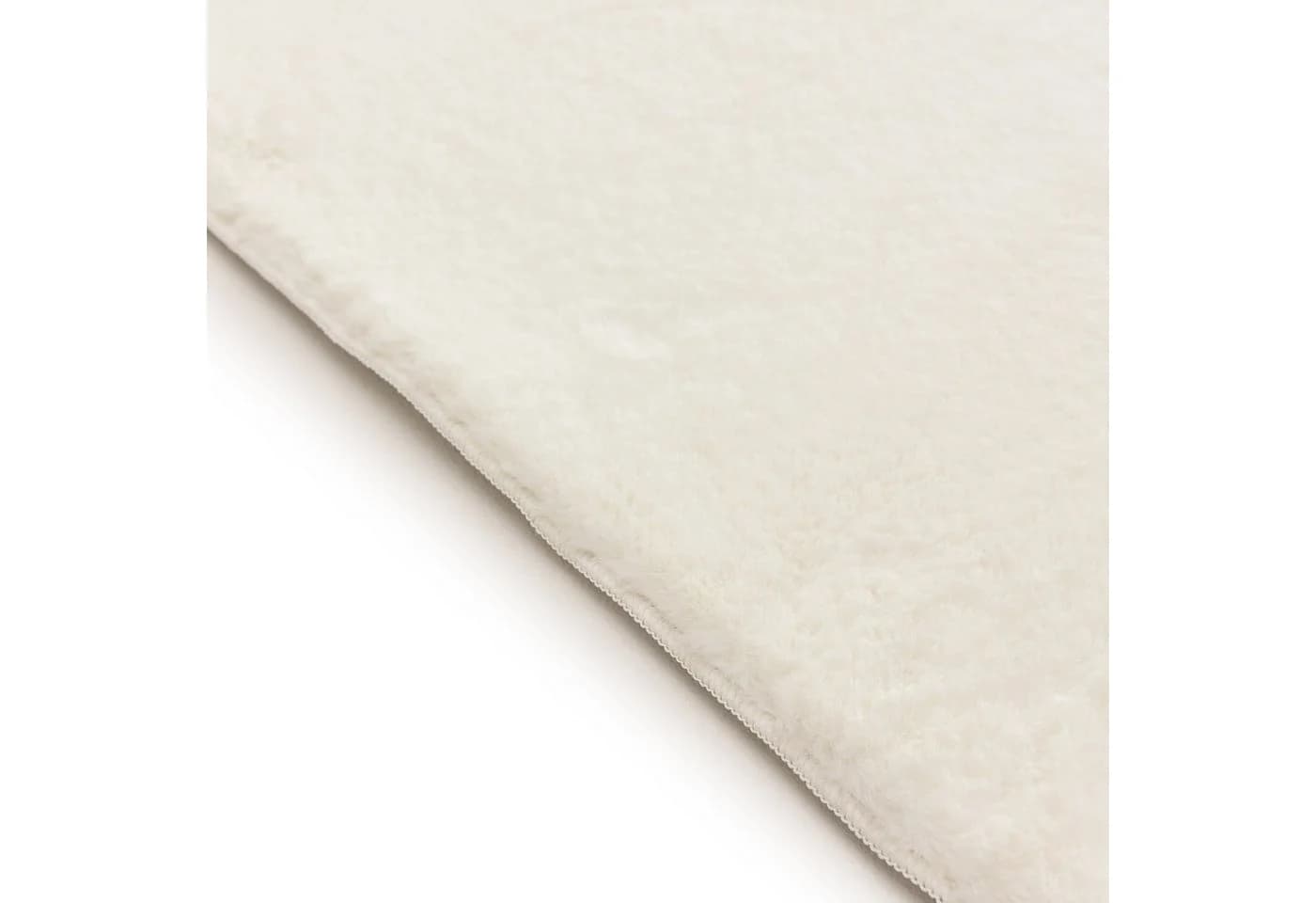 Interiyou Fellteppich Fargo Rechteckig Weiß Hochflor - Bild 4