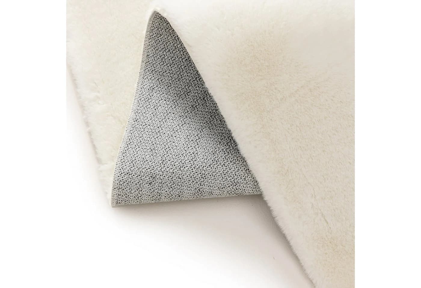 Interiyou Fellteppich Fargo Rechteckig Weiß Hochflor - Bild 5
