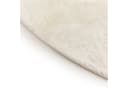 Interiyou Fellteppich Fargo Rund Weiss Hochflor Waschbar Bild 4