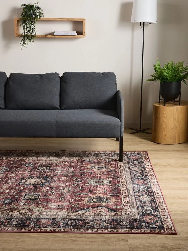 Interiyou Teppich Gent Rechteckig Vintage Kurzflor